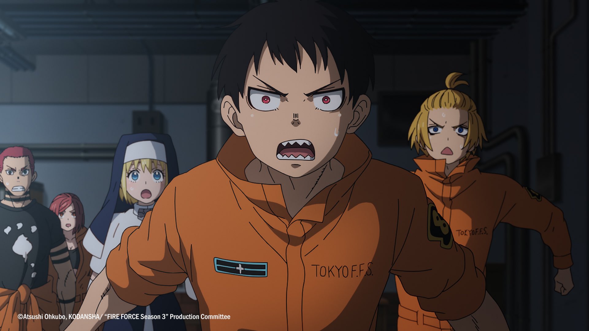 Preview of the first episode of Fire Force Season 3! p1