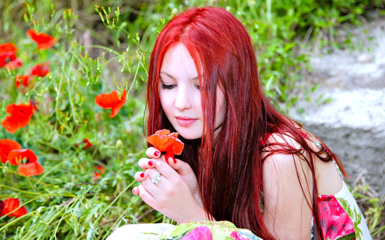 Redhead beauty