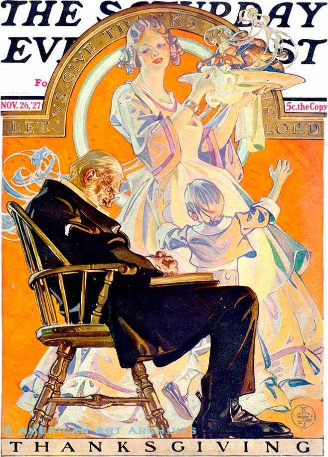 J.C.Leyendecker 感恩节